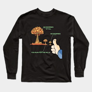 FALLOUT PRINT: RULE OF THUMB Long Sleeve T-Shirt